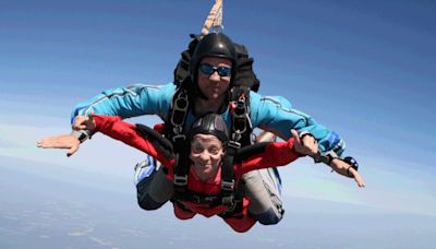 I've always been curious to go skydiving and finally tried it at 60. I enjoyed it, but I won't go again.