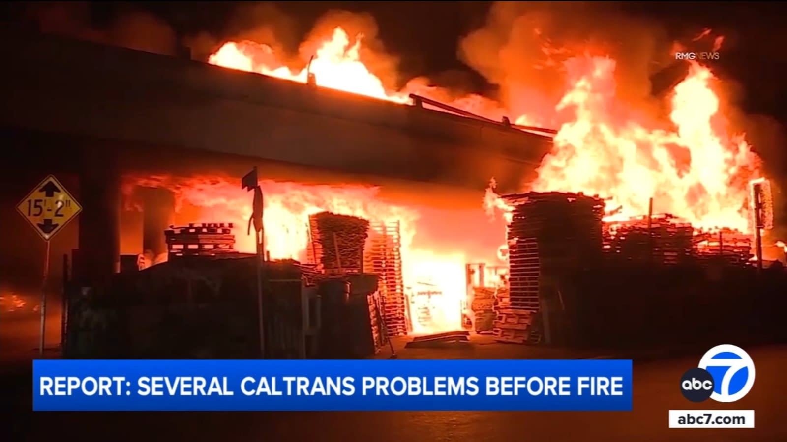 Caltrans could have taken steps in preventing 10 Freeway fire, report says