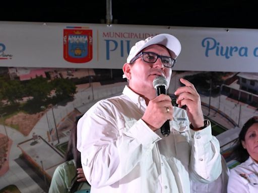 Alcalde de Piura anuncia la reconstrucción de veredas y calles alrededor del parque La Brea