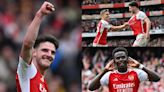 Arsenal player ratings vs Bournemouth: Declan Rice is a £105m bargain! England midfielder oozes class as Gunners show Man City they're ready to take Premier League title fight to...