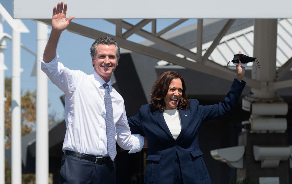Gov. Gavin Newsom endorses VP Kamala Harris for president