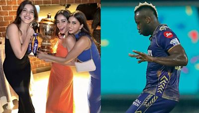 Andre Russell goes 'Lutt Putt Gaya' with Ananya Panday in KKR's post title win bash - WATCH - Times of India