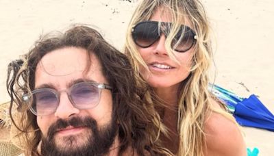 Heidi Klum, 51, goes TOPLESS on the beach in St. Barts