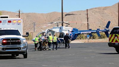 Motorcyclist flown in critical condition to trauma center after Highway 95 crash