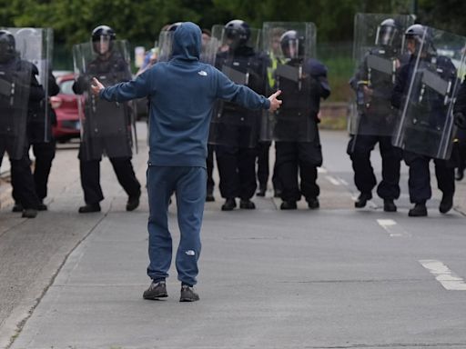 Coolock: Protests over housing of asylum seekers hijacked by thugs, says Taoiseach