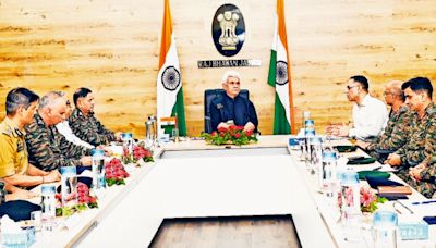 L-G Sinha, Army Chief chair high-level security review meetings in Jammu