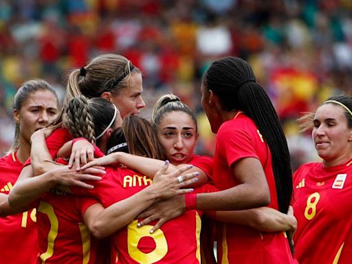 España le remonta a Japón en el futbol femenil de París