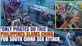 DRAMATIC! Chinese Troops Armed With Axes, Knives, Attack Filipino Navy Boats In South China Sea