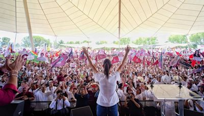 Claudia Sheinbaum visita Coahuila y promete: “Vamos a vencer al PRI más corrupto”