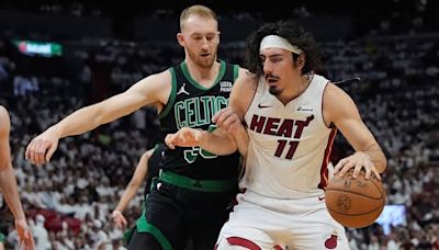 NBA: Jaime Jáquez Jr. fuera con el Miami Heat en juego 5 ante Boston Celtics