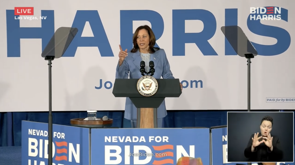 Harris defends Biden after debate: ‘This race will not be decided by one night in June’