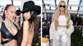 Khloe Kardashian Embraces Biker Trends in Balenciaga and Kim Kardashian Channels Cowboy Core Fashion at Fanatics Super Bowl Party 2024