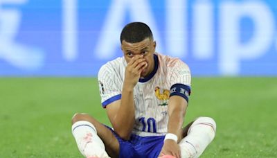 What is Kylian Mbappe's injury and will he play again at Euro 2024?
