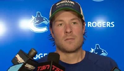 Boeser explains stunning Canucks loss to Flames | Offside