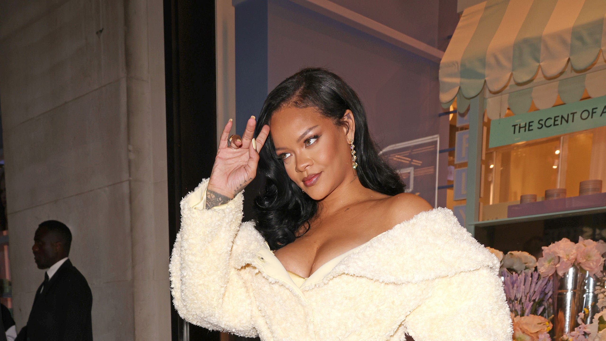 Rihanna Made a Jacquemus Robe Look Glamorous During London Fashion Week