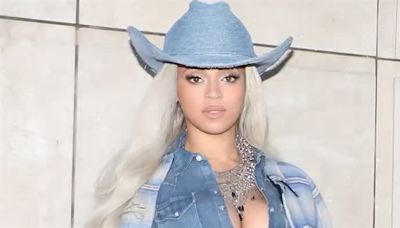 Beyonce pays homage to her Dolly Parton cover with Jolene bag as she channels her inner cowgirl in two new sultry Western-inspired looks