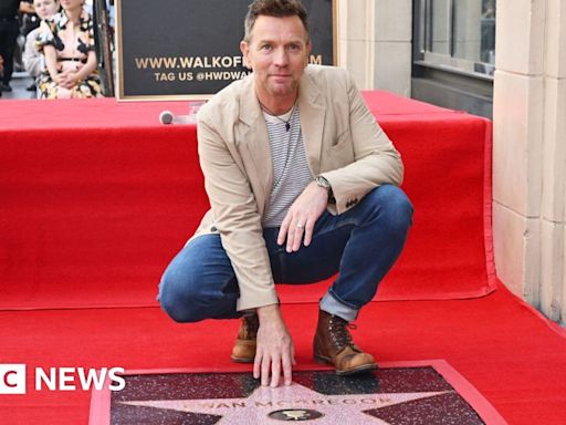 The Force is with Ewan: McGregor gets Hollywood Walk of Fame star