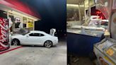 Baked Camaro Driver Crashes Into Convenience Store