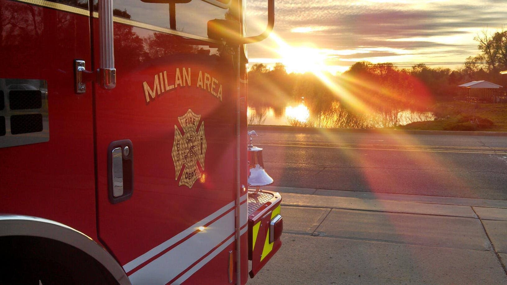 Lightning strikes at least 4 at Milan Dragway, officials say