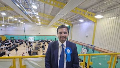 Tory MP says it is a 'bittersweet' victory in Meriden after national loses