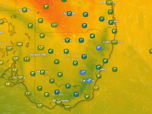 Burst of winter warmth for multiple states