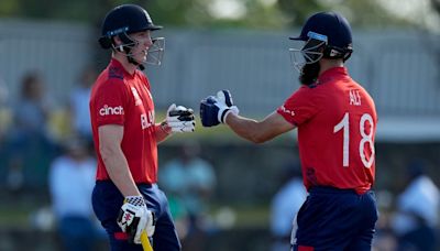 T20 World Cup: England survive rain delay, Namibia to keep Super 8s hope alive