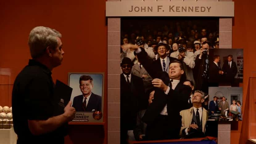 Ball thrown by JFK, bats used by HOFers to be auctioned at MLB All-Star week in Arlington