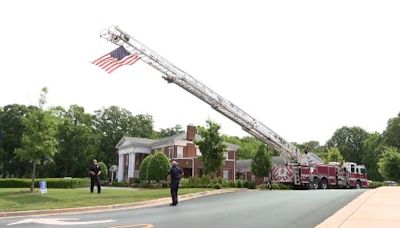 Procession held for Investigator Sam Poloche, killed in east Charlotte shootout