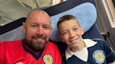 Viral Tartan Army father and son ‘confident’ Scotland will win against Hungary