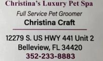 christinas-luxury-pet-spa-belleview- - Yahoo Local Search Results