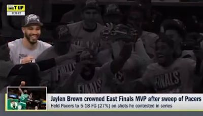 ESPN's 'Get Up' Made Up Jayson Tatum, Jaylen Brown Friction Based on a Smile