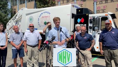 New Haven launches CT’s first EV garbage truck