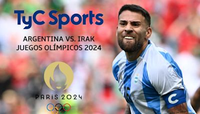 TyC Sports EN VIVO, Argentina vs. Irak GRATIS: cómo ver Juegos Olímpicos París 2024