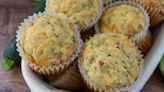 Cheesy Bacon Zucchini Muffins Recipe