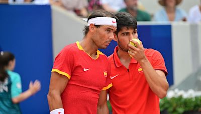 Carlos Alcaraz and Rafael Nadal beat Tallon Griekspoor and Wesley Koolhof - Olympic men's tennis doubles recap - Eurosport