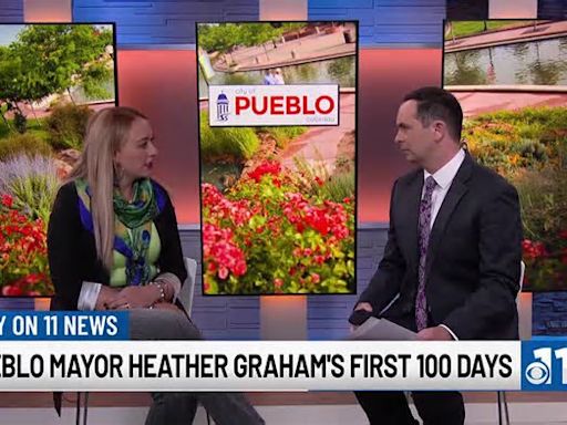 Pueblo Mayor Graham talks about her first 100 days in office with KKTV 11 News