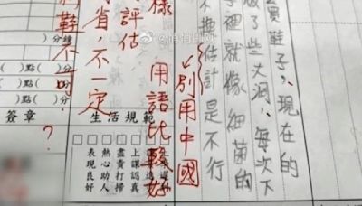 不換「估計」是不行！ 童遭師糾正「中國用語」引熱議