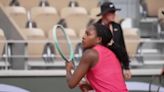 Gauff practices at Roland Garros with aim to eclipse 2022 run