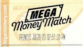 Michigan man wins $1.1 million on Mega Money Match lottery ticket