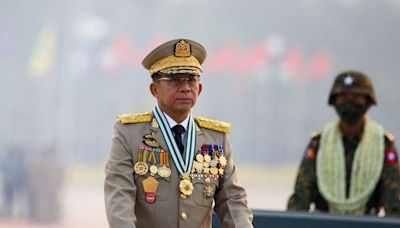 Myanmar's nominal president on sick leave, duties transferred to junta leader, state TV says