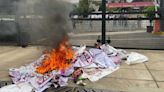 VIDEO: Maestros de la CNTE protestan frente al INE; bloquean Periférico Sur y Viaducto Tlalpan | El Universal