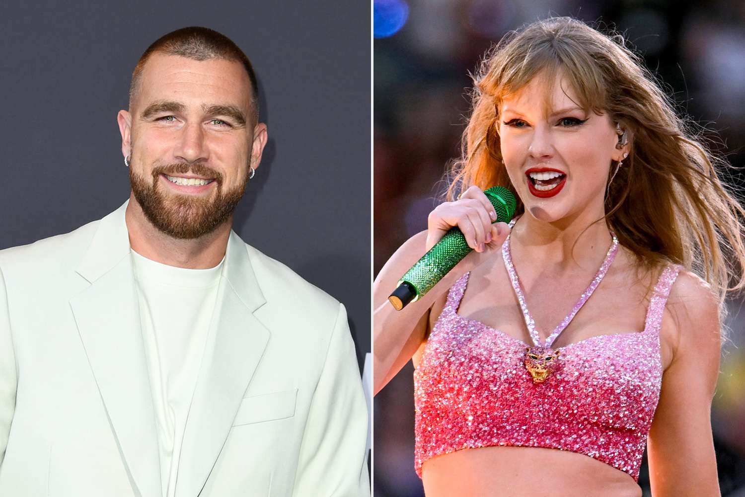 Taylor Swift’s Face Appears to Light Up as She Spots Travis Kelce at Final Eras Tour Show in Dublin