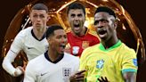 Euro 2024 to decide Ballon d'Or with Bellingham and Foden battling Vinicius