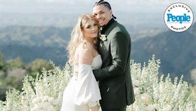 Christian Watson Is Married! Inside the NFL Star's Malibu 'Dream' Wedding (Exclusive)