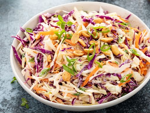 Skip The Mayo In Your Next Coleslaw For An Even Crunchier Texture