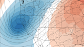 Map shows another storm poised to hit California