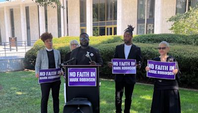 NC faith leaders decry Lt. Gov. Robinson’s stances on abortion, LGBTQ+ equality