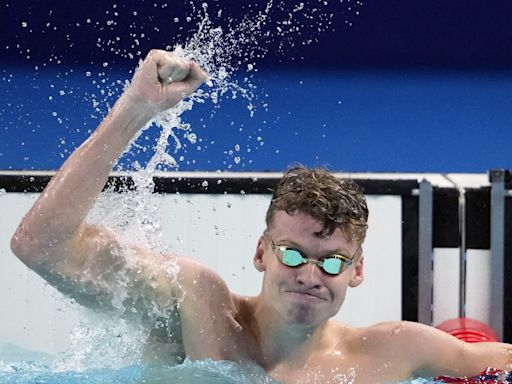 Léon Marchand pulls off one of the most audacious doubles in swimming history at the Paris Olympics