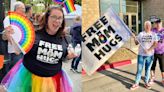 'Free Mom Hugs' volunteer labeled 'groomer' by hate group. Here's how she responded.
