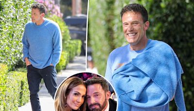 Ben Affleck uses sweater to hide ring finger from paps amid Jennifer Lopez marital woes